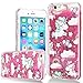 Price comparison product image iPhone 6 Case, We Love Case iPhone 6S Case Glitter Flowing Floating Liquid Case Clear Hard Shell Protective iPhone 6 Case Unicorn Bling Cute Design Pattern Transparent Sparkly Crystal Back Cover Shiny Phone Cases iPhone 6S Case Pink 4.7 Inch