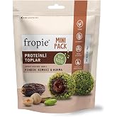 Fropie Mini Protein Topları - Antep Fıstığı Kaplı & Fındık Ezmeli 32 gr