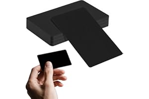 BETTERJONNY 30 Pcs NFC Cards, Blank NFC Tags NTAG215 Cards, Rewritable NFC Business Cards White NFC Chip 215 Cards, 504 Bytes Memory NFC Tag Compatible with Android and NFC Enabled Mobile Phones Devices, Black