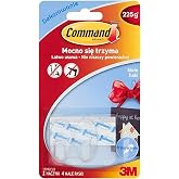 3M Command K&uuml;&ccedil;&uuml;k Boy Şeffaf Askı