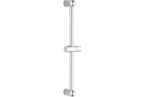 Keenware KRK-127 Stainless Steel Shower Riser Rail Chrome, 59 cm