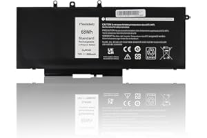 Pinsinholy GJKNX Battery for Dell Latitude 5480 5580 5280 5288 5590 5488 5490 5491 5495 5591 E5480 E5580 E5490 E5590 Precision 15 3520 3530 Series GD1JP DY9NT 5YHR4 451-BBZG