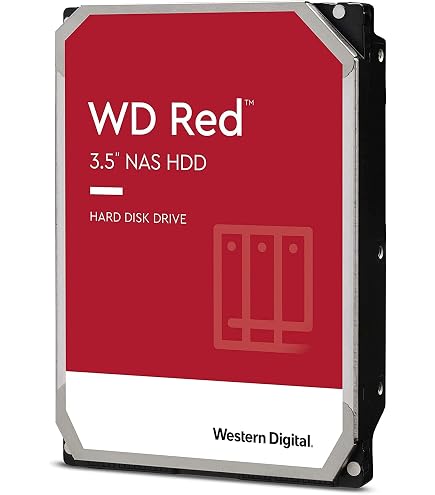 WD Red Pro 6TB NAS Hard Disk Drive - 7200 RPM SATA 6 Gb/s 128 MB