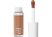 e.l.f. Camo Liquid Bronzer & Contour, Highly Pigmented, Natural-Looking Glowy Finish, Long-Lasting, Rounded Applicator, Vegan