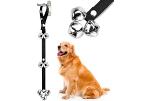 MEKEET Potty Doorbells for Dog Training Iron Bells, Adjustable Nylon Rope Toilet Training Bells (1PCS)