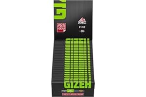 GIZEH RAUCHERBEDARF GMBH Zigarettenpapier Gizeh Fine 25 Heftchen à 50 Blättchen