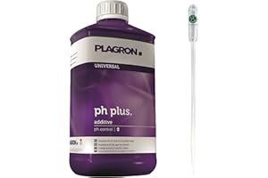 Plagron pH+ Plus (1L) - Flüssigdünger - pH-Regulator - Pflanzenwachstum - 4375631031