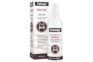 Felisept Cura delle zampe per gatti 75g - Cura delle zampe per gatti - Balsamo per zampe di gatto - Protegge dalla disidratazione e dalle screpolature