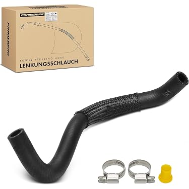 SEWACC 100 Stück Schlauchcrimphülsen – Edelstahl, 2,1x1,4x1,4 Cm, Für Hochdruck-Hydraulik- & Luftschläuche, Verschleißfest