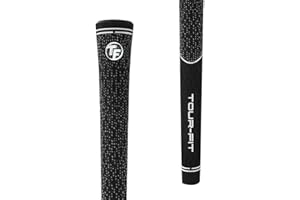 Tour Fit Dual Compound Golf Grips Standard/Midsize Premium Half Cord Wood Iron Golf Grip &Tape