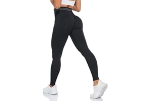 ShinyStar Women's Seamless High Waisted Yoga Leggings Stretch Gym Workout Running Leggings