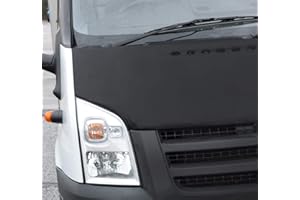 AUTOLINE ACCESSORIES Black Front Bonnet Bra/Protector To Fit Transit (2006-13)