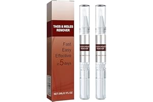 KOAHDE Stylo Anti Verrue Anti Taupe,Stylo Pour Enlever Grain De Beauté,Anti Cors Pieds,Stylo Liquide D'élimination Des Verrues,Wart Removal Cream,Crème D'élimination Instantanée des Verrues,2PC