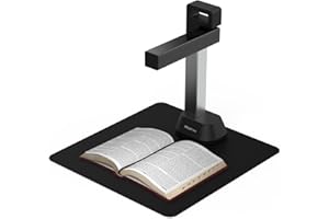 IRIScan Desk 6 - Escáner de documentos de libro profesional, función OCR, PDF, Windows y MacOS, escaneo máximo A4, USB 2.0 Velocidad de escaneo 0,75sec por página