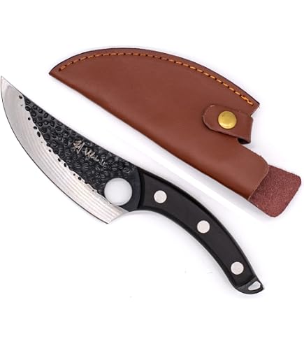 Wakoli Rozu Kleines Chefmesser – 12,5 Cm Klinge Aus AUS8 Stahl, Rosenholz-Griff, Scharfes Profimesser