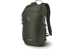 Terra Peak® Mochila de Senderismo 15L para hombre y mujer (AREN 15 PEQUEÑA) - Mochila de montaña, trekking y viaje (exteriores), ergonómica e impermeable con ventilación trasera (transpirable)
