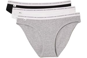 Lacoste 8F1338, Cierre De Las Mujeres, Noir/Blanc-Argent Chine,