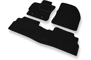 Mossa Alfombrillas adecuadas para Toyota Verso (2009-2018) - alfombras para Coche - Color Negro 1