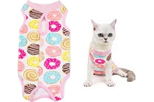 GZXYUAN Cat Professional Recovery Suit Koszula chirurgiczna - Ubrania dla zwierząt domowych dla kotów i psów (M)