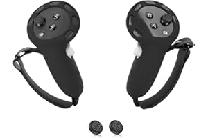 CBDYWVR Controller Grips for Quest 3, Anti-slip Texture and Adjustable Knuckle Straps, Handle Protective Sleeve Cover for Quest 3 Controllers, Comfort Quest 3 VR Gaming Accessories