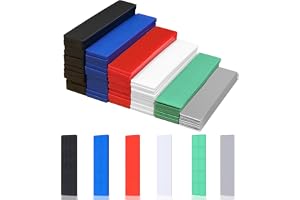 72 stycken avståndshållare, plastset, 28 x 100 mm underläggsplattor i plast, glasklossar, sortiment, avståndshållare, fönster