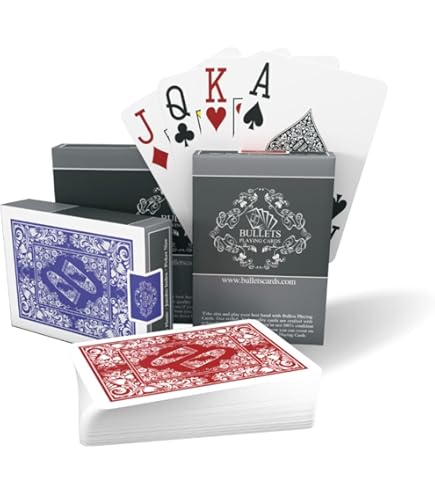 Bullets Playing Cards - Custodia Poker Paulie 300 Chip
