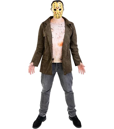 Masque Jason Vendredi 13 Halloween - Cosplay Horreur, Pour Enfants Et Adultes - 6