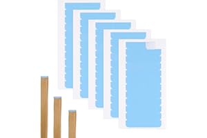 STYQUENZER 60 extension adesive adesive per capelli, 10 x 5,2 cm, colore blu, capelli veri, ad alta forza adesiva, per extension saldate, impermeabili, di ricambio per extension