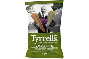 Tyrrells vegetable chips 40g