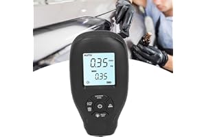 LES-THERESA Profiltiefenmesser HW-300 Schichtdickenmessgerät Mit LCD-Display Autolackdickenmessgerät Lackfilmmessgerät Wünschelrute Lackschichtdickenmessgerät Kfz Für Die Fertigung