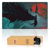 Alfombrilla De Juego MTG Paramint – Eternal Wanderer Con Bordes Cosidos, Para Magic, YuGiOh Y TCG