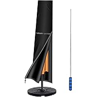 Callni Sonnenschirm Schutzhülle,Sonnenschirm Abdeckung mit Stab, Wasserdichte, Windfest/Wetterfest, Hochfestes…