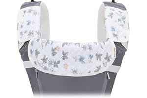 Bebear Sucking Pads for Baby Carrier Teething Pads Drool Bibs Cotton Baby Carrier Bibs 3PC Fits All Brands Baby Carrier