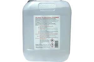 ZKMAGIC Cooperativa Detergente, Isopropilico Ipa Puro Al 99,9%, Di Alta Qualita, Alcool 2-Propanolo, Isopropanolo, Alcol Tanica - 5 Litri