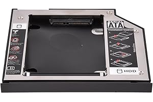 Diyeeni SATA 3.0 HDD/SDD Festplatte Caddy für Lenovo ThinkPad E550/E560 usw, Internes Gehäuse Festplattenlaufwerk Halterung, Laufwerksrahmen für Festplatte in 7/9/9.5mm…