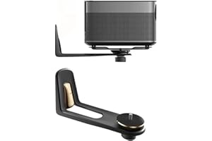 Rokeblau Staffa di montaggio a parete proiettore per Xgim Horizon/Horizon Pro, XGIM H2/H3S/Z6X/JGOJ10S/Dangbei DBOX02/01, materiale in lega di alluminio antiruggine Rrevention, rotazione a 360° per