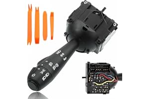 ZAMDOE 8201167988 Lenkstockschalter für Blinker, für Dacia Dokker, Duster, Logan II, Lodgy, Sandero II, Dorker Express, für Renault Clio IV MK4, Ersatz für 681726046R 255405056R 255400337R 15 Pins