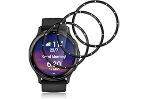 Aerku Pellicola Vetro Temperato per Garmin Venu 3 [3 Pezzi], 0,33mm Ultra Trasparente [Durezza 9H Anti Graffi] Protezione Schermo Pellicola Protettiva per Garmin Venu 3