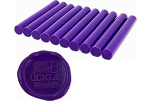 UDIG.DE Siegelwachs 11 mm für Heißklebepistole 10 cm 100 gr. (lila)
