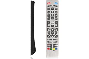 FOXRMT Replacement Sharp Remote Control Compatible with Sharp LCD LED 3D HD Smart TV, No Setup Required(SHW/RMC/0105)