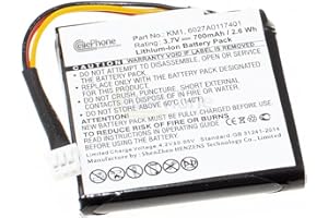 CELLEPHONE MOBILE GENERATION cellePhone batería Li-Ion para Tomtom Start 20 - Via 120 125 Live Euro Regional - 4EH44 (reemplazado 6027A0117401)