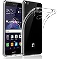 NEW'C Cover Compatibile con Huawei P8 Lite 2017, Custodia Gel Trasparente Morbida Silicone Sottile TPU [Ultra Leggera e Chiar