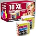 Produktbild ms-point® 10 kompatible Druckerpatronen für Epson Expression Home XP-100 XP-102 XP-200 XP-202 XP-205 XP-210 XP-212 XP-215 XP-225 XP-30 XP-300 XP-302 XP-305 XP-310 XP-312 XP-313 XP-315 XP-320 XP-322 XP-325 XP-33 XP-400 XP-402 XP-405 XP-405WH XP-410 XP-412 XP-413 XP-415 XP-420 XP-422 XP-425 Patronen kompatibel zu T1811 T1812 T1813 T1814 18XL