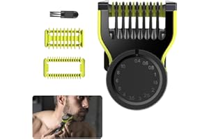 YdseozOA Adjustable Guard Comb for Philips One Blade, 14-in-1 Comb Attachment for Replacement Blade Blades Trimming Attachments for QP2520 QP2530 QP2620 QP2630