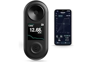 DiFluid R2 Extract Coffee TDS Refractómetro, Modos de Prueba Multi y Actualizaciones de OTA Café APP con rango 0-30%, Precisión 0.02%, Resolución 0.01%, Precisión 0.03% TDS, Recargable, Portátil