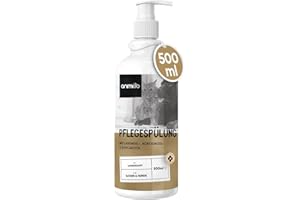 Conditioner für Hunde & Katzen - 500ml Spülung - Mit Kokosöl & Avocadoöl - Für Langhaar & Kurzhaar - Bei Juckreiz, Geruch & trockene Haut - Schonende Fellpflege für Kätzchen & Welpen - Ohne Parfüm