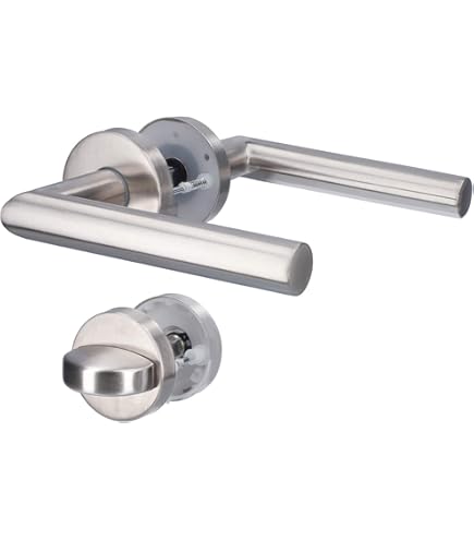 Frontale Per Serratura In Acciaio Inox | 172x22x1.1 Mm | Universale Per Porte Interne Ed Esterne | Facile Installazione - Foto 2