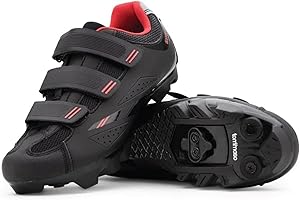 Tommaso Pista All Purpose Ready to Ride Indoor Cycling Shoes Women Bundle - Comfortable, Breathable Spin Shoes Women Indoor Cycling Cleats - Look Delta & SPD Compatible