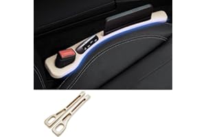 CWMMS 2 Piezas de Relleno de Huecos para Asientos de Coche para Mercedes Benz GLC Coupé C254 2024, Tiras de Relleno de Costuras Laterales del Asiento Tiras Antifugas,Bei-GE