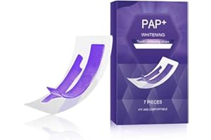 VOKKRV Bande Blanchiment Dentaire, Kit Bandes De Blanchiment Des Dents, Violet Blanchiments Dentaire, Whitening Teeth Strips, Bandes Blanchissants Douces Pour Les Dents (1)